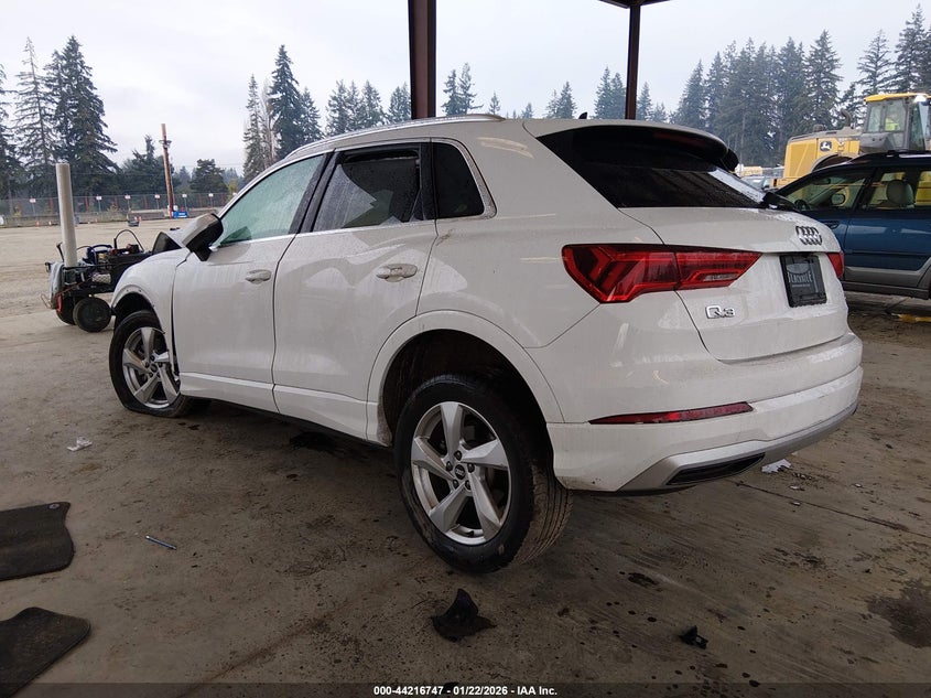 Vin: 0wa1aucf30m108937, lot: 44712767, audi q3 premium 40 tfsi quattro tiptronic 20213