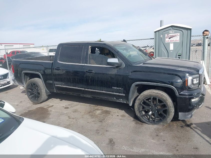 2017 GMC Sierra 1500 Denali VIN: 3GTU2PEJ7HG423588 Lot: 44216752