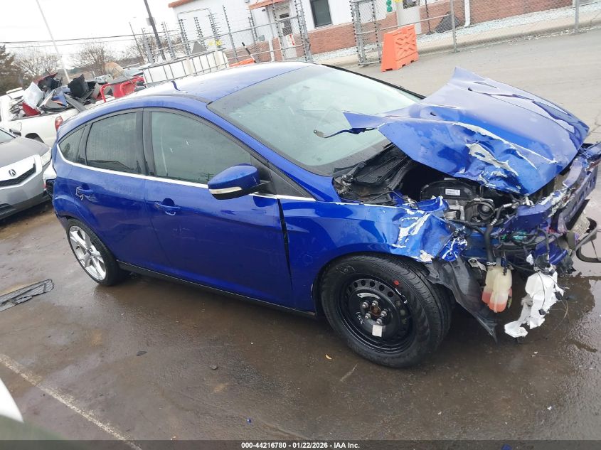 2015 Ford Focus Titanium VIN: 1FADP3N28FL268901 Lot: 44216780