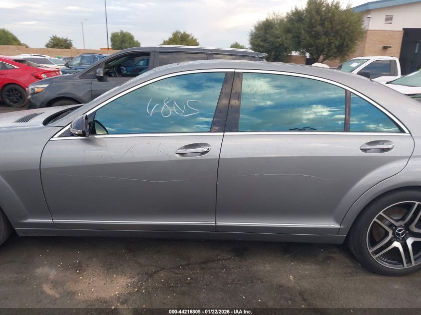 2013 Mercedes-Benz S 550 VIN: WDDNG7DB0DA496526 Lot: 44216805