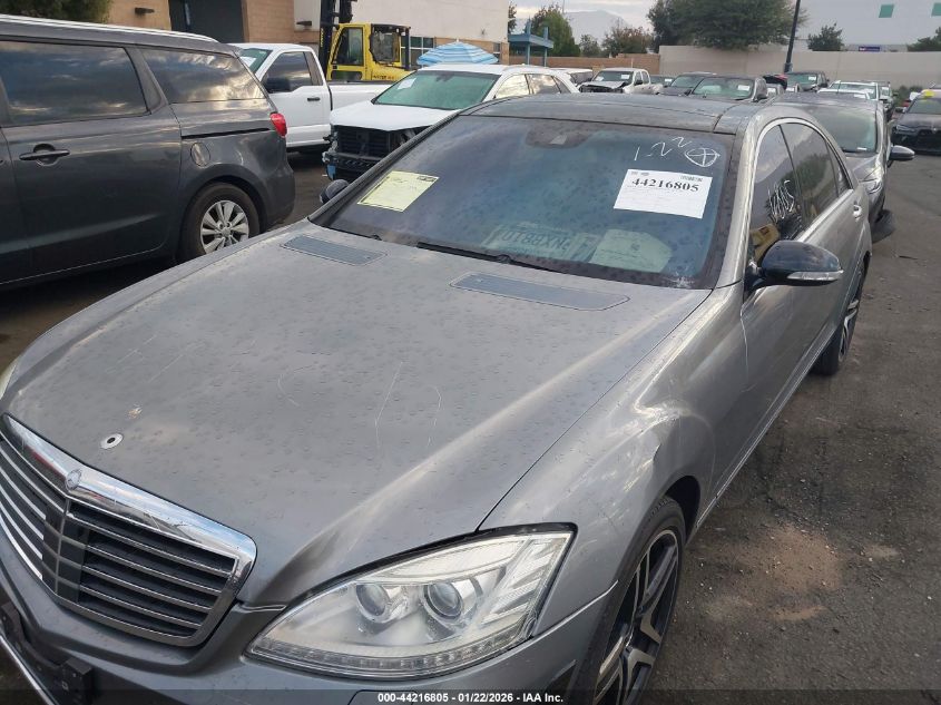 2013 Mercedes-Benz S 550 VIN: WDDNG7DB0DA496526 Lot: 44216805