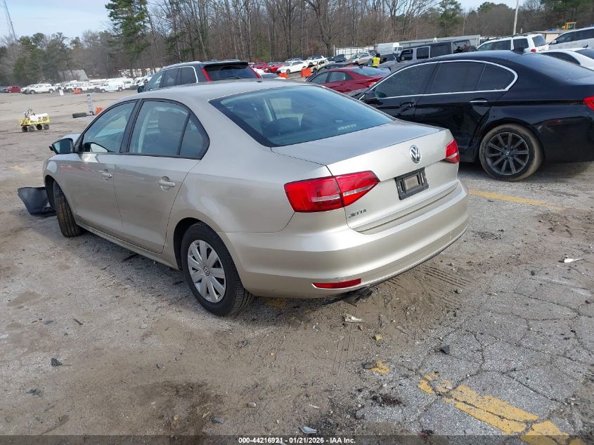 2015 Volkswagen Jetta 2.0L S