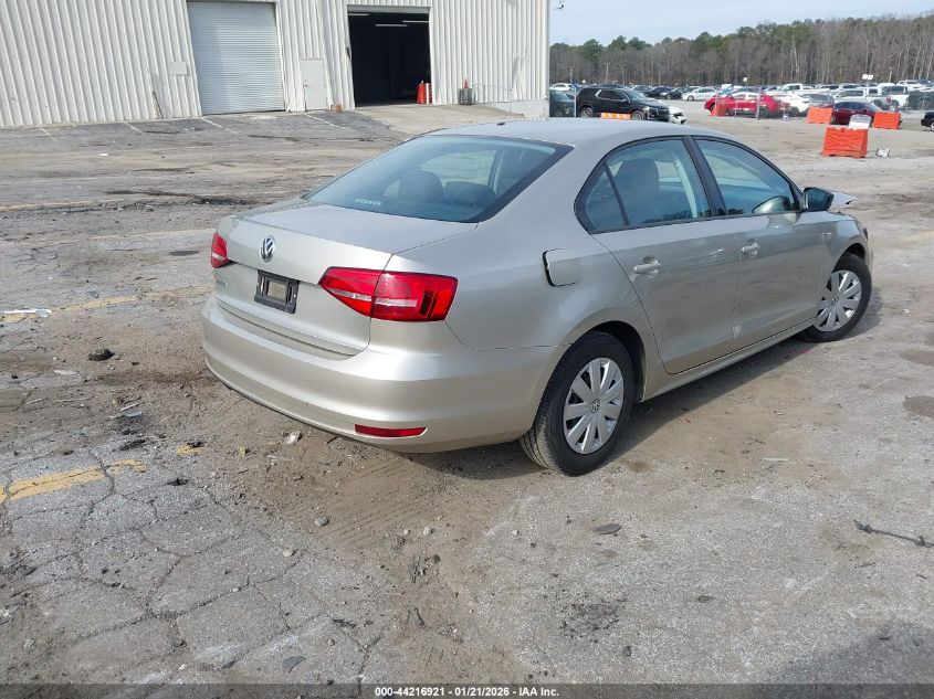 2015 Volkswagen Jetta 2.0L S