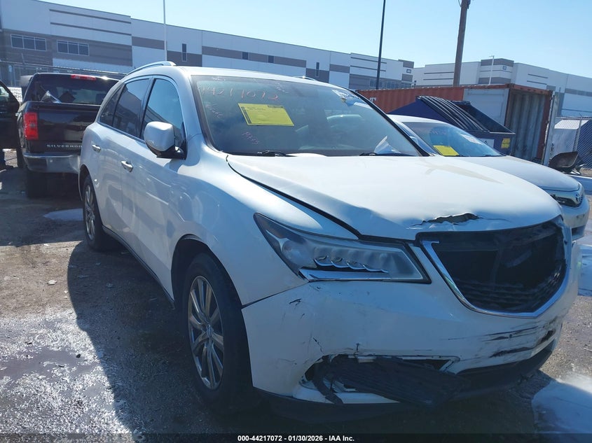 2016 Acura Mdx Acurawatch Plus Package