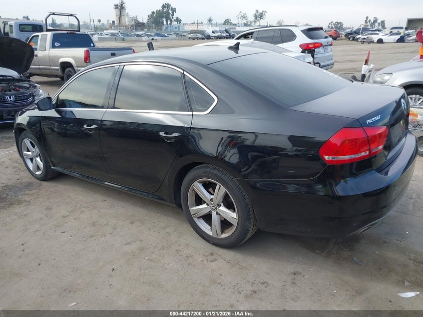 2013 Volkswagen Passat 2.5L Se