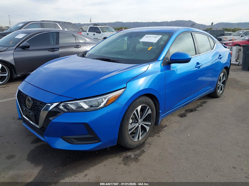 2021 Nissan Sentra Sv Xtronic Cvt