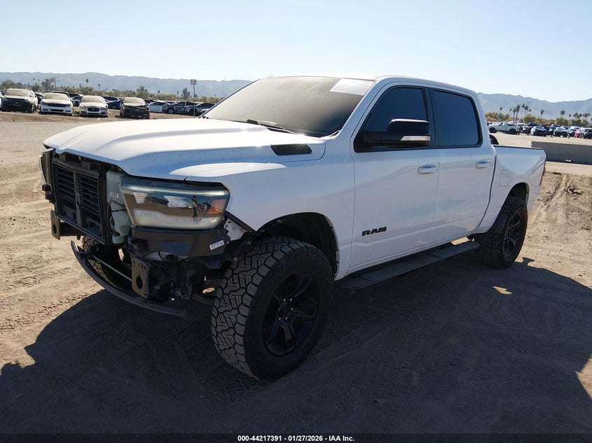 2021 Ram 1500 Big Horn 4X4 5'7 Box VIN: 1C6SRFFT4MN701627 Lot: 44217391