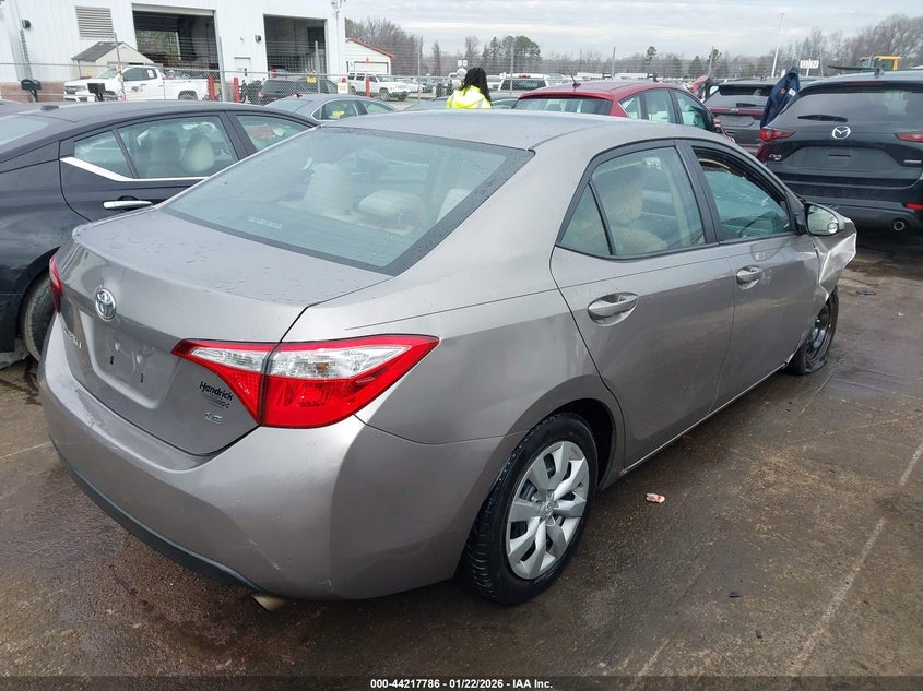 2016 Toyota Corolla Le