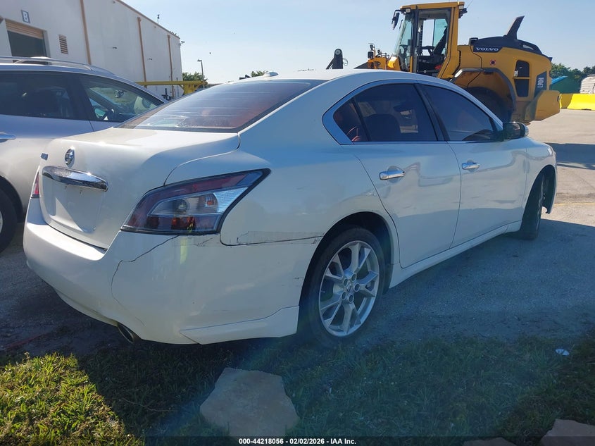 Vin: 1n4aa5ap7ec450086, lot: 44714099, nissan maxima 3.5 sv 20144