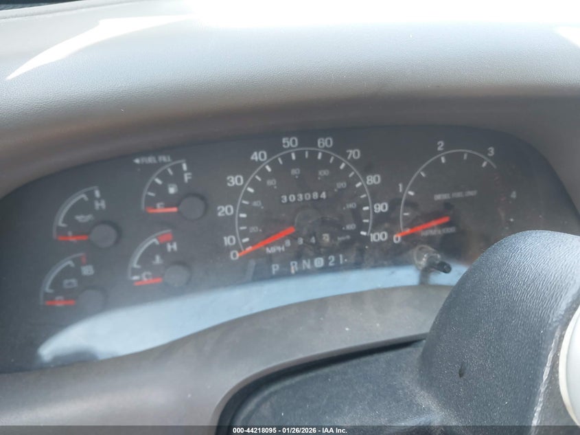 2000 FORD F250 TRUCK 7.3L V-8 DI, TURBO, 235HP