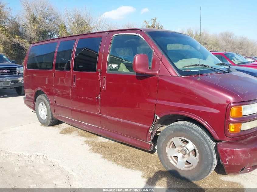 2002 Chevrolet Express Lt VIN: 1GBFG65R921104133 Lot: 44218131