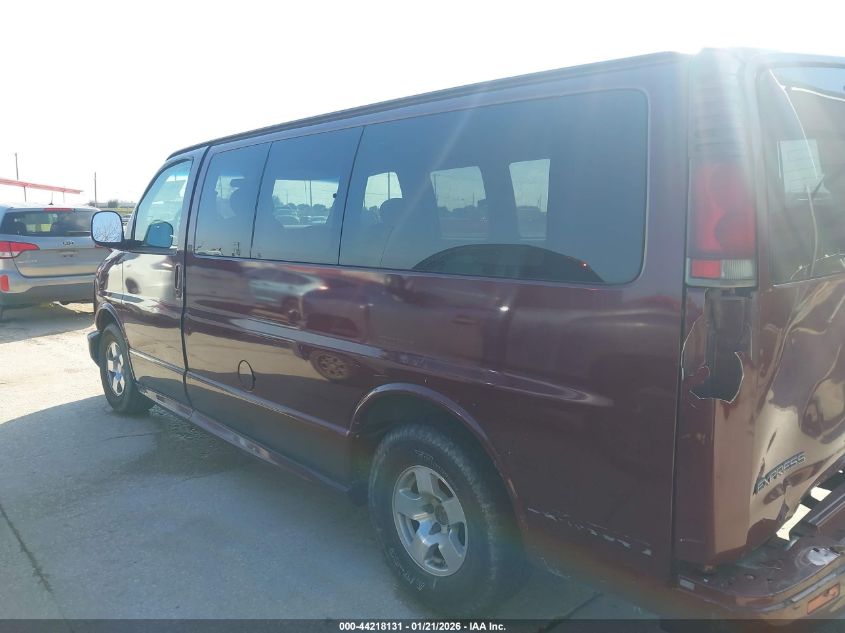 2002 Chevrolet Express Lt VIN: 1GBFG65R921104133 Lot: 44218131