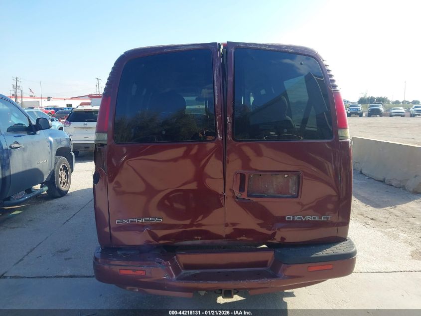 2002 Chevrolet Express Lt VIN: 1GBFG65R921104133 Lot: 44218131