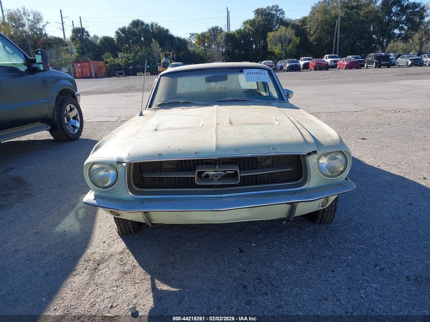 1967 Ford Mustang VIN: 7T01C215255 Lot: 44218261