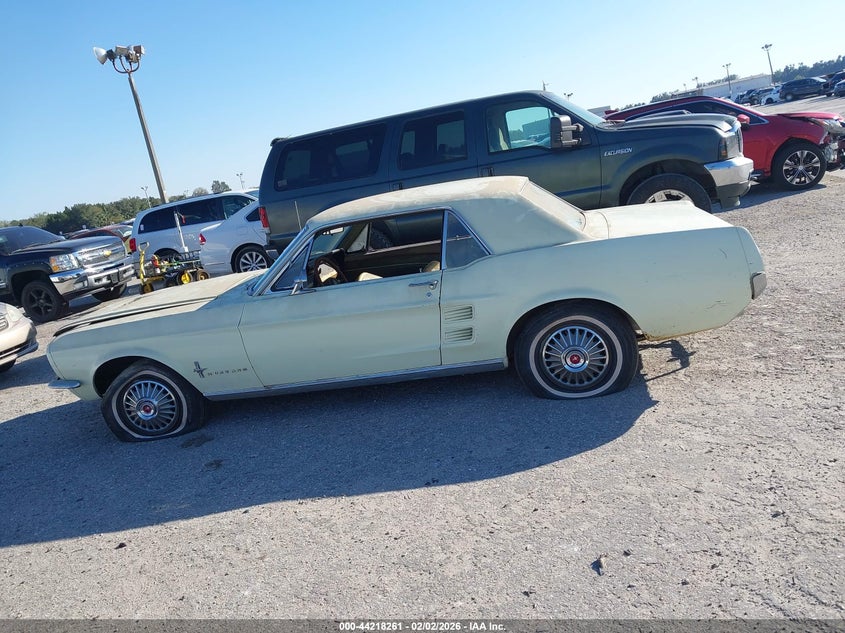 1967 Ford Mustang VIN: 7T01C215255 Lot: 44218261