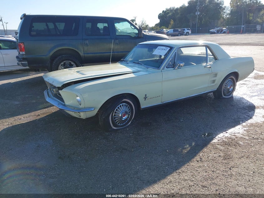 1967 Ford Mustang VIN: 7T01C215255 Lot: 44218261
