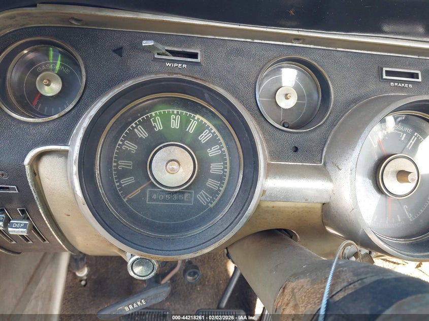 1967 Ford Mustang VIN: 7T01C215255 Lot: 44218261