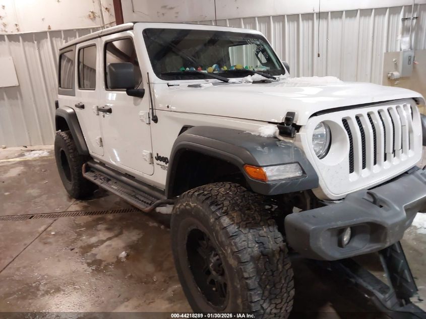 2018 Jeep Wrangler Unlimited Sport S 4X4