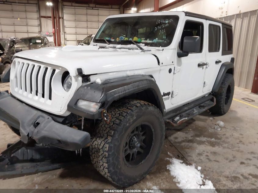 2018 Jeep Wrangler Unlimited Sport S 4X4