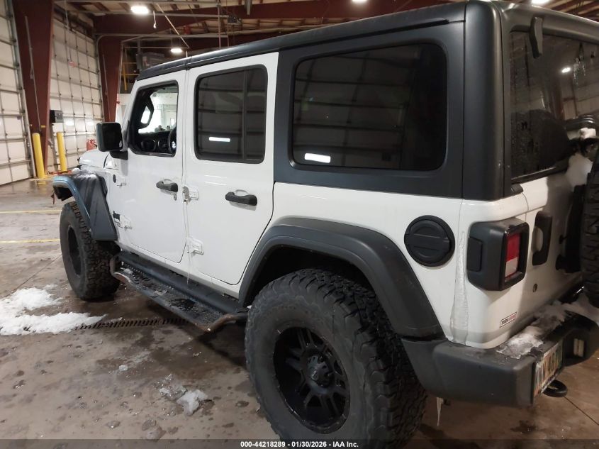 2018 Jeep Wrangler Unlimited Sport S 4X4