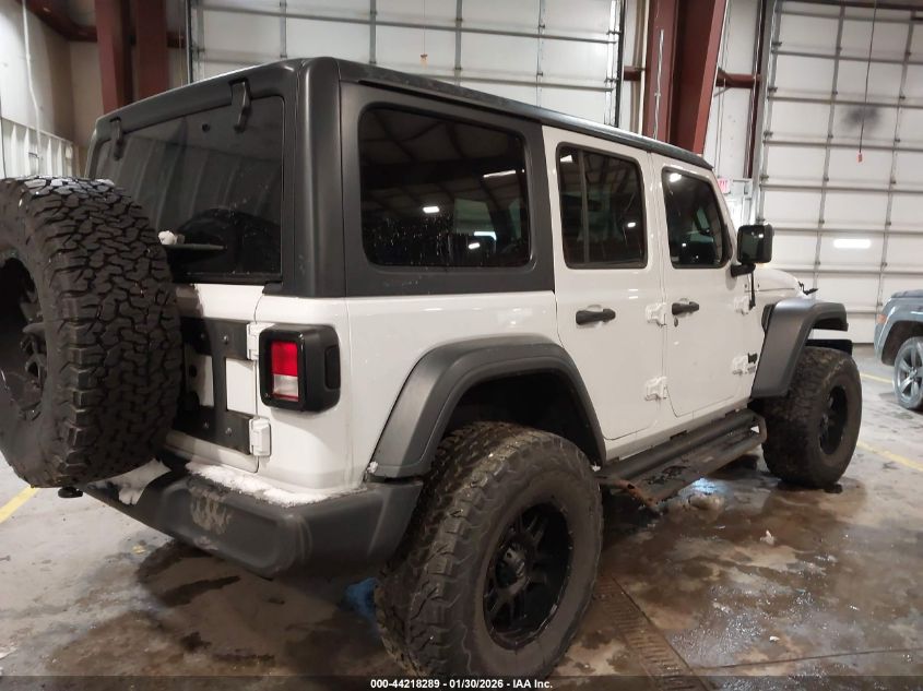 2018 Jeep Wrangler Unlimited Sport S 4X4