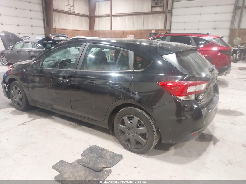 Vin: 4s3gtaa65j3720957, lot: 44714377, subaru impreza 2.0i 20183