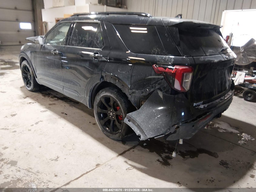 Vin: 1fm5k8gc1lgc49865, lot: 44714413, ford explorer st 20203
