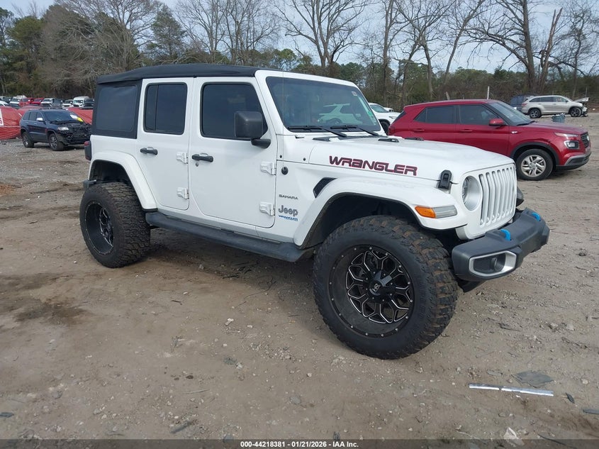2022 Jeep Wrangler 4Xe Unlimited Sahara 4X4
