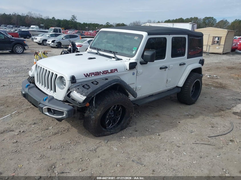 2022 Jeep Wrangler 4Xe Unlimited Sahara 4X4