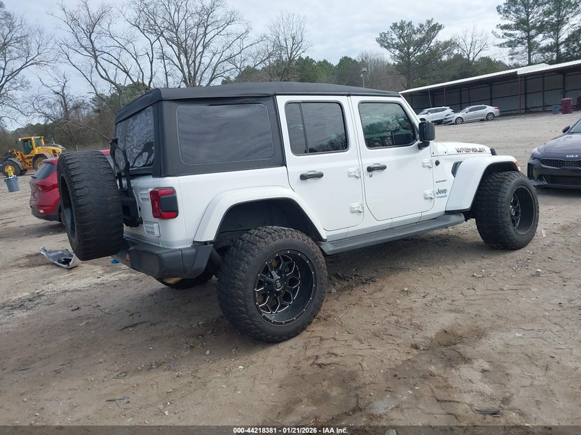 2022 Jeep Wrangler 4Xe Unlimited Sahara 4X4