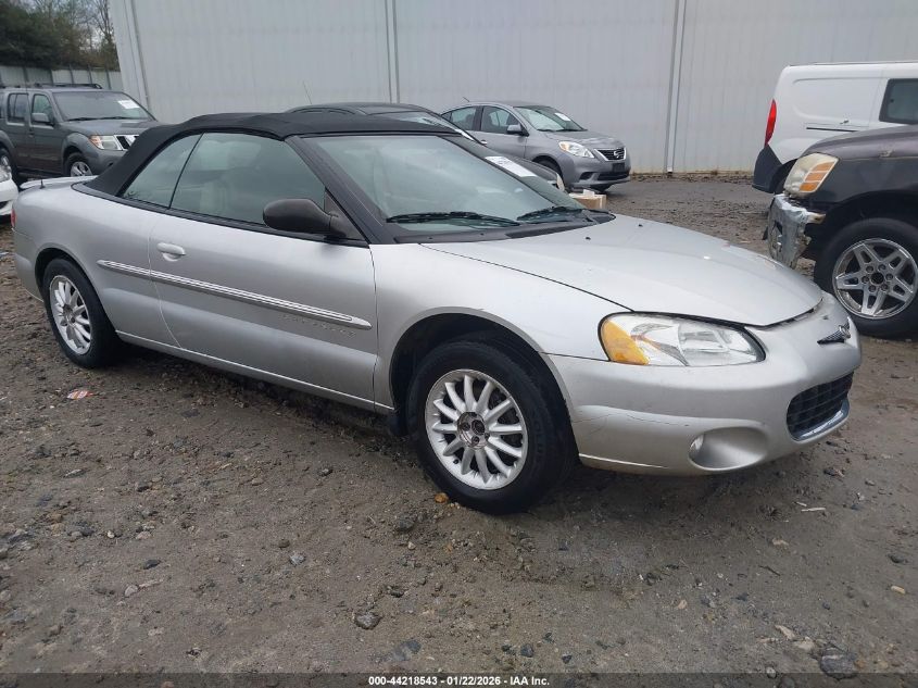 2001 Chrysler Sebring Lxi