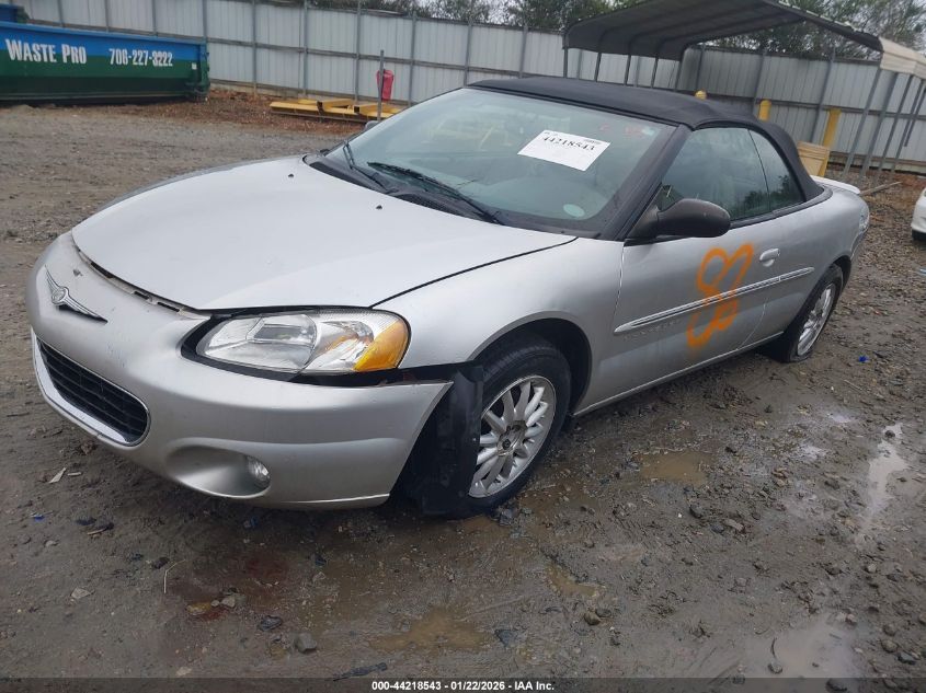 2001 Chrysler Sebring Lxi