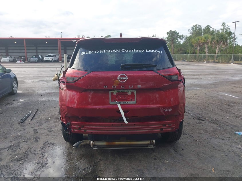 VIN 5N1BT3BA8SC808648 2025 NISSAN ROGUE SV FWD