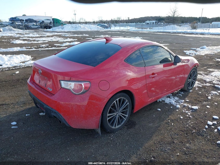Vin: jf1znaa19d1727259, lot: 44714717, scion fr-s 20134