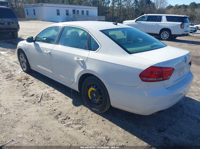 2012 Volkswagen Passat 2.5L Se