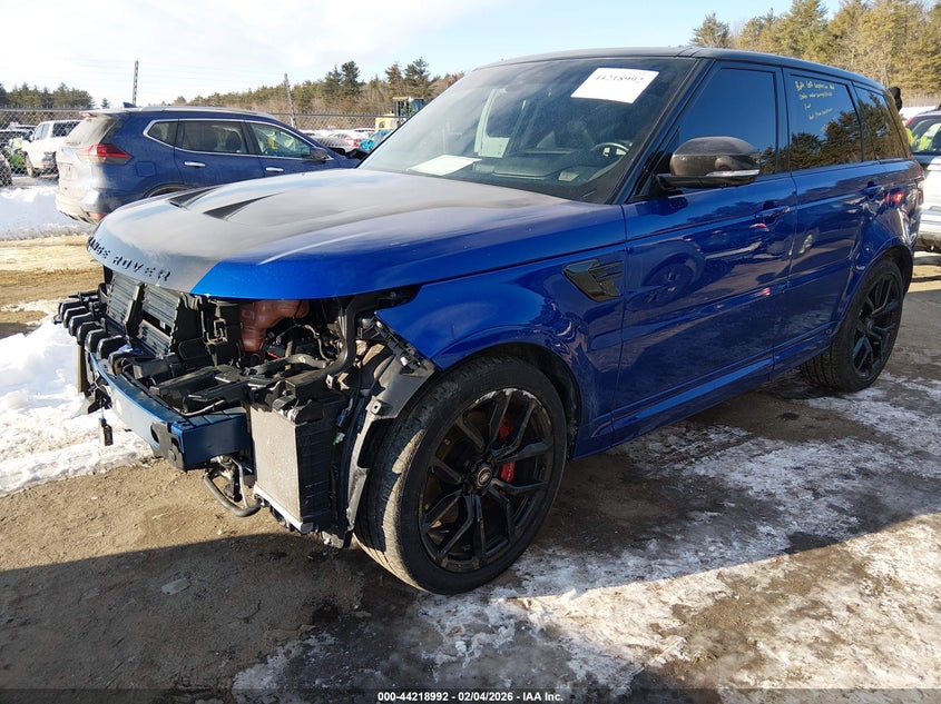 VIN SALWZ2RE8MA778467 2021 LAND ROVER RANGE ROVER SPORT SVR/SVR CARBON EDITION