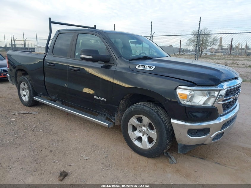 Vin: 1c6srfbt9nn464852, lot: 44715107, ram 1500 lone star  4x4 6'4 box 20221