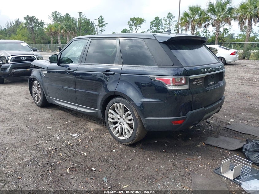 2016 Land Rover Range Rover Sport 3.0L V6 Turbocharged Diesel Hse Td6