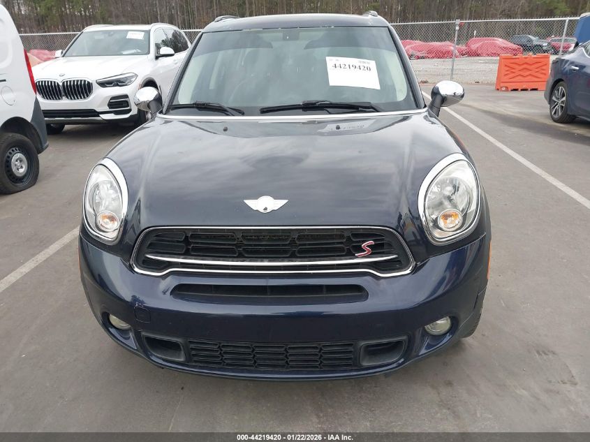 2015 Mini Countryman Cooper S VIN: WMWZC3C5XFWT03393 Lot: 44219420