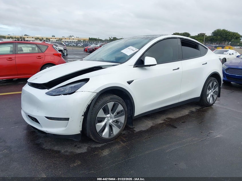 Vin: 7saygaee1pf789444, lot: 44715507, tesla model y awd/long range dual motor all-wheel drive 20232