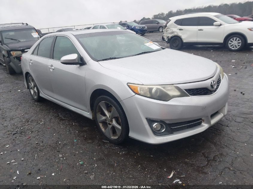 2012 Toyota Camry Se V6
