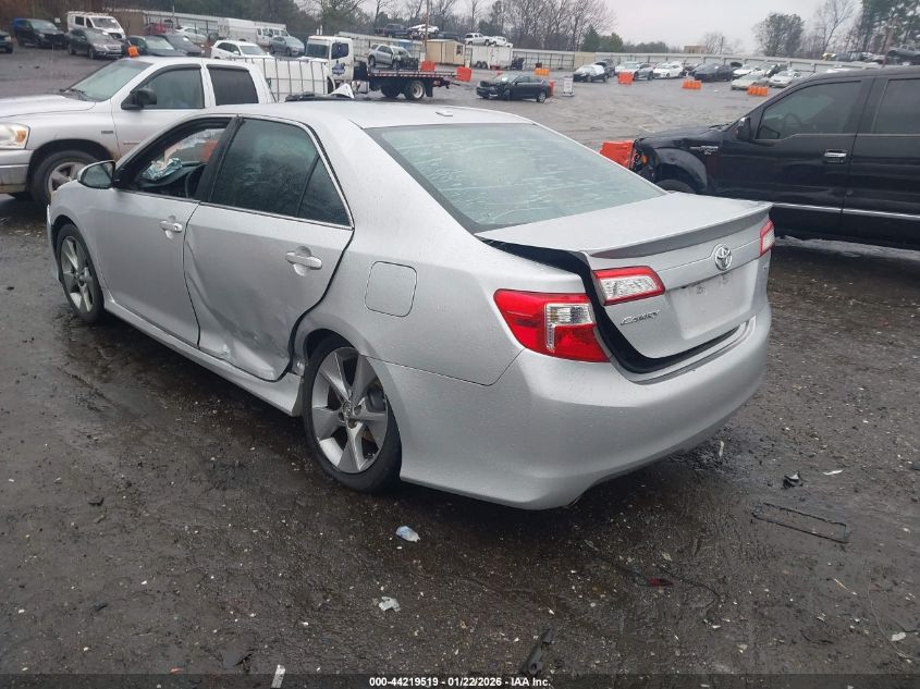 2012 Toyota Camry Se V6