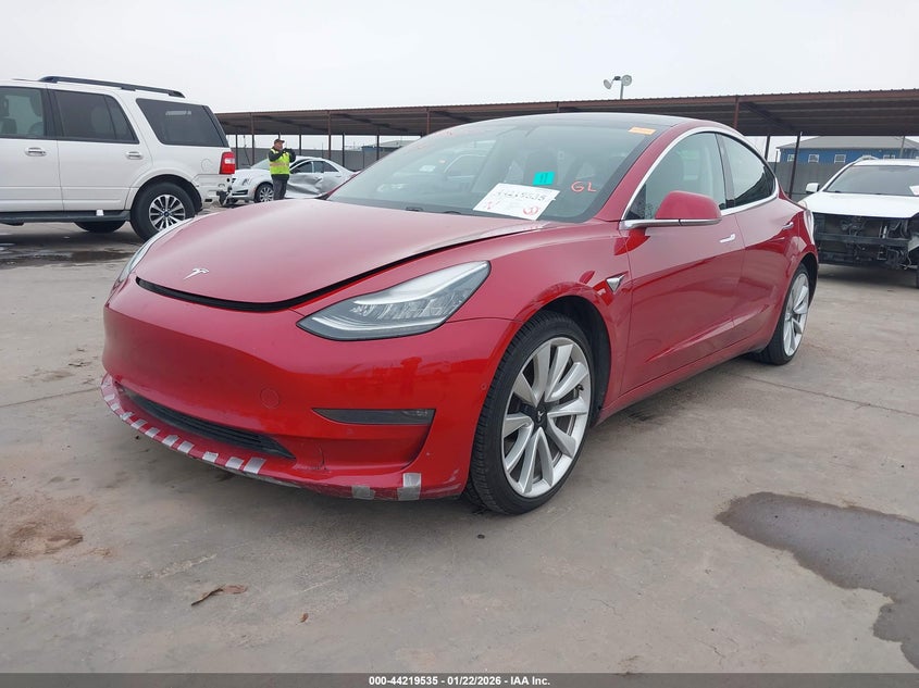 VIN 5YJ3E1EB3KF389784 2019 TESLA MODEL 3 LONG RANGE/PERFORMANCE