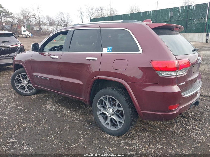 2019 Jeep Grand Cherokee Overland 4X4