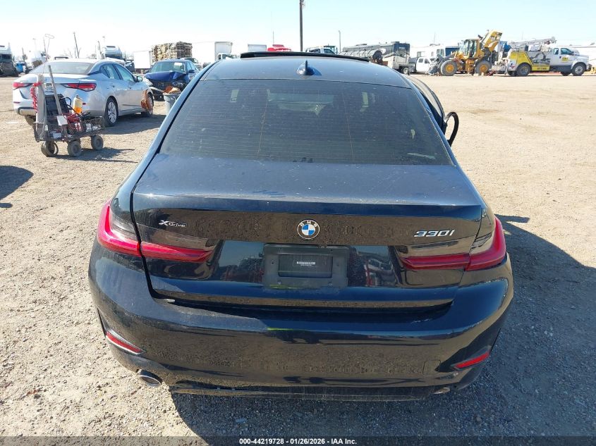 2022 BMW 330I xDrive VIN: 3MW5R7J07N8C67066 Lot: 44219728