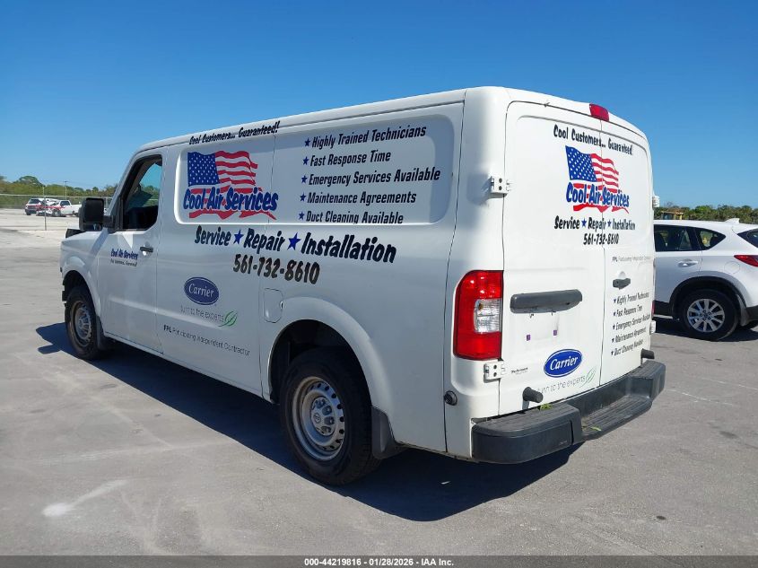 2021 Nissan Nv Cargo Nv2500 Hd S Standard Roof V6