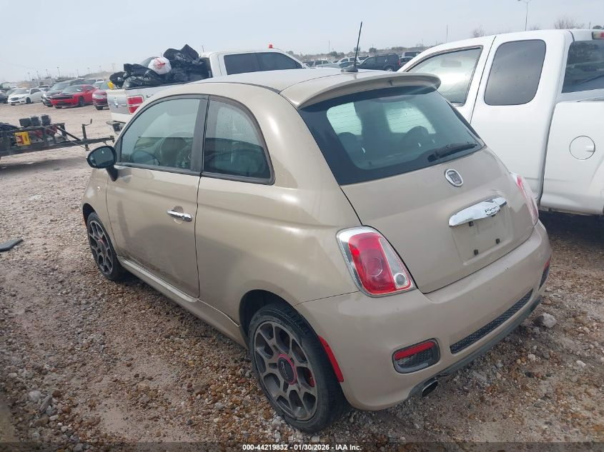 2012 Fiat 500 Sport