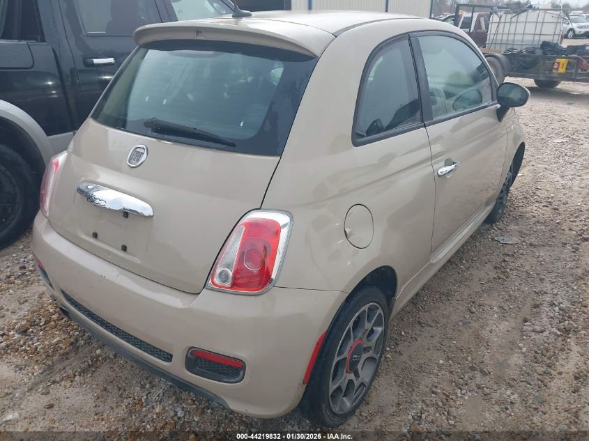 2012 Fiat 500 Sport