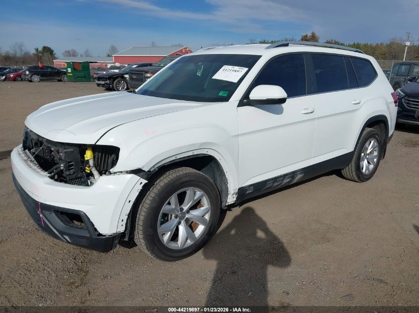 2018 Volkswagen Atlas 3.6L V6 Se/3.6L V6 Se W/Technology