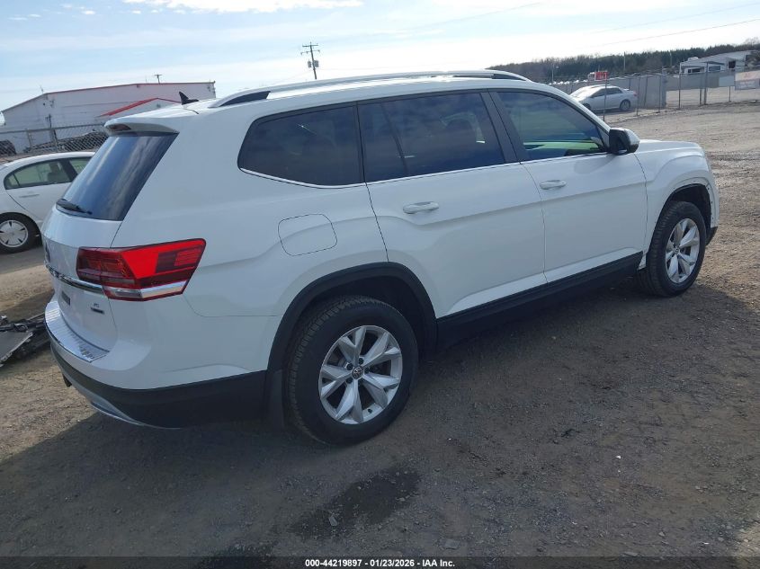 2018 Volkswagen Atlas 3.6L V6 Se/3.6L V6 Se W/Technology